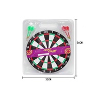 MDL TOYS Dart board set double-sided pin type hard/sponge dart board toy