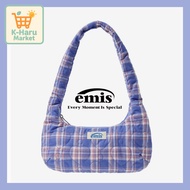 [EMIS] HEART QUILTED SHOULDER BAG