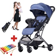 Xe đẩy cho bé, Xe đẩy Baobaohao Y1 cao cấp ( TẶNG KÈM ĐÀN 8 ÂM CHOI BÉ ) có thể gấp gọn để trong val