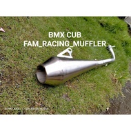 KNALPOT BMX MOTOR BMX CUB MESIN GRAND KHARISMA JUPITER SUPRA 125