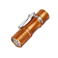 Zhiju [Zhiju] Wurkkos TS10ใหม่ V2 14500ไฟฉาย EDC ขนาดเล็กที่มีประสิทธิภาพกับไฟ LED 3*90 CRI และ3 * R