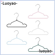 LUOYAO1 10PCS Pet Hanger, Solid Color Non-slip Pet Clothes Hanger,  DIY Metal Display Rack Mini Pet 