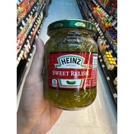 Sweet Relish Pickles ( Heinz Brand ) 296 Ml. แตงกวาดองหั่่นปรุงรส ( ตรา ไฮนซ์ )