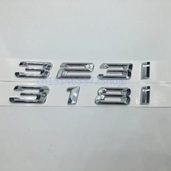Car Trunk Rear Emblem Logo Stickers Badge Chrome Letters 318i 323i 320i 325i 328i 316i 330i for 3-Se