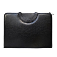 Multifunctional Leather Handheldbag for Men and Women for Documents and Files Ca339