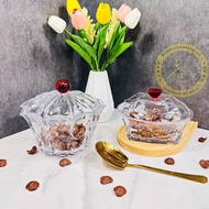 ACRYLIC SERVING BOWL 🖤 400ml / 1L Acrylic Serving Bowl Giacomo Acrylic Plastic Bekas Kuih Raya Plast