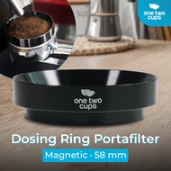 MESIN Dosing 58mm Magnetic Aluminum Espresso PortafilterRing - 58mm Magnetic Barista Tool Espresso C