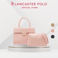 [⭐Off-Season Sales]Lancaster Polo Dasha Ladies Women Top-Handle Handbag & Crossbody Sling Bag 2in1 S