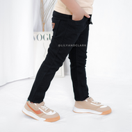 Lily And Clark Celana Jeans Anak Laki-Laki Basic Warna Hitam JB03 Bold V2