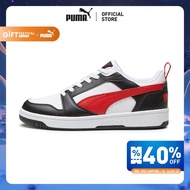 PUMA Rebound V6 Low Sneakers รองเท้าผ้าใบ Rebound V6 White - Red - 39232804