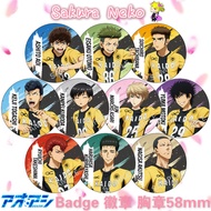 ❀Ready Stocks❀ Ao Ashi Aoashi 青之芦苇 Anime Button Badge 动漫周边徽章胸章 58mm