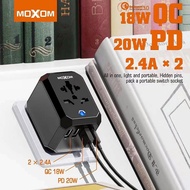 Moxom Global Travel Adapter With USB Charger MX-HC120