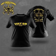 Vat 69 Komando & Ultimate Warrior T shirt | Unisex Men Very Able Troop 69 Design, Ready Stock