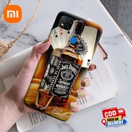 REDMI 9C Case / 9A /9T 5G / 9 [jd] Hardcase 3D Fullprint Fashion Drink bumper kesing & cover