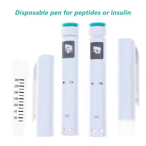 Peptide Injection Pen Mini Disposable Magic Needle Hyaluron Precise Dosage Lightweight Tool