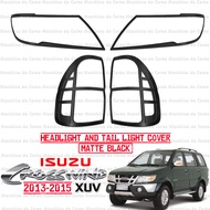 Isuzu Crosswind XUV 2013-2015 Headlight and Tail light Cover Matte Black