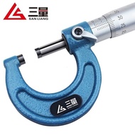 Japan SanLiang micrometer 0-25-50mm high precision 0.001 thickness gauge spiral micrometer instrumen