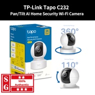 TP-Link Tapo C232 Pan/Tilt AI Home Security Wi-Fi Camera TPLINK Camera CCTV TPLINK Camera AI CCTV Ho