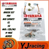 CARBON BRUSH SET YAMAHA FOR MIO SPORTY MIO i 125/M3 AEROX, NMAX, GEAR 5TP-H1801-00
