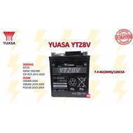 {DIJAMIN ORIGINAL} YUASA YTZ8V Authentic Japan Yuasa Battery Bateri Xmax R25 Mt25 REBEL 500