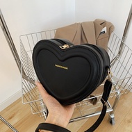 Fresh Style Bag Female 0 Love Bag Trendy Female Bag Heart-Shaped One-Shoulder Messenger Bag Girl Cut