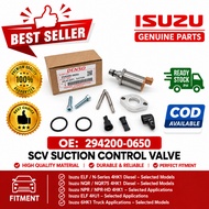 SCV Valve 294200-0650 for Isuzu D-MAX Elf NQR NPR 4HK1 4HJ1 6HK1 Engine High Pressure Fuel Regulato