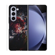 Casing Case Softcase Hardcase Samsung Galaxy Z Fold 5 5G Tanjiro DF109