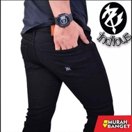 Latest Men's Denim Pants - Men's Black Pants Adult Pencil Jeans Plain Slimfit Slim Fit Skinny Stretc