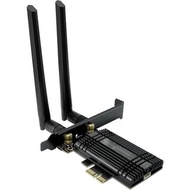實體店鋪(限今日特價$328) WiFi 7 Network Card 8774Mbps PCIe WiFi7 Card with Bluetooth 5.4, 802.11 BE200 Chipset with cooler, Tri-Bands(6GHz/5GHz/2.4GHz) Wireless Network Adapter for PC, Support Windows 11/10極速WIFI 三頻2.4G/5G/6G雙天線接收器/穿牆接收wifi 藍牙5.4 散熱板 無線電競發射器上網卡接收器