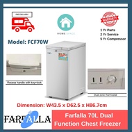 Farfalla Chest Freezer (70L) FCF-70W