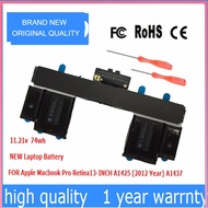 Laptop Battery A1437 for APPLE MacBook Pro13" A1425 (Late 20122013) 020-7653-A