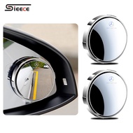 Sieece 2PCS Car Blind Spot Mirror Rear View Small Round Mirror Car Accessories For Mercedes Benz CLA W124 W204 AMG A180 GLB GLC GLA W212 GLA200 Vito GLB200 E200