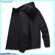 Ready Stock Jaket lelaki  outdoor windproof and waterproof Hooded jacket  Men's Good Quality Waterproof Jackets coat