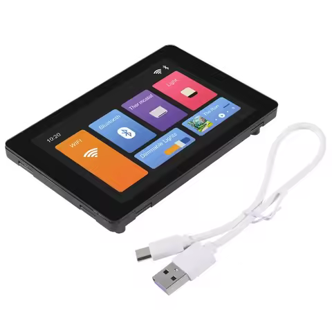 ESP32 LCD Display 3.5-Inch TFT LCD Touch Screen WT32-SC01 Plus 480 X 320 16MB Flash Memory, With ESP