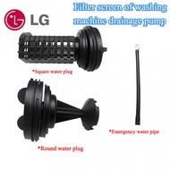 LG drum washing machine drain pump plug water plug filter sewage outlet emergency water pipe plug