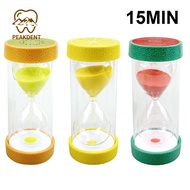 15 Minute Colorful Hourglass Sandglass Sand Clock Timers Sand Timer Shower Timer Tooth Brushing Time