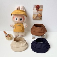 17cm pull cloth doll retro hat 10cm doll mini doll apron dress hat wholesale