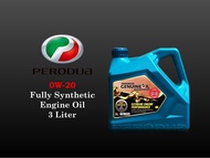 Perodua - 0w20 3L Fully Synthetic Engine Oil 0w-20 - 3Liter Minyak Enjin API-SN