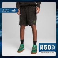 PUMA PRIME/SELECT - กางเกง PUMA x TEENAGE MUTANT NINJA TURTLES สำหรับผู้ชาย สีดำ - 63010101