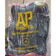 MERAH AP BOOTS MOTO Boots RED BLACK Size. 44 / SAFETY BOOTS