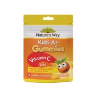 Nature's Way Kids A+ Gummies Vit C + Zinc 32g (Orange Flavour) || Exp 02/27