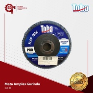 MATA Toho Sandpaper Wheel Sandpaper Grinding Wheel Sandpaper Flap Disc P 80