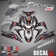 DECAL FULL BODY MIO SOUL GT 2012-2014- DECAL STICKER FULL BLOCK YAMAHA MIO SOUL GT 2012-2014 ARSENA