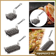 [ Taco Basket,Taco Fry Basket,Professional,with Grip Handle,Taco Shell Fryer,Taco Shell,Deep Fryer B
