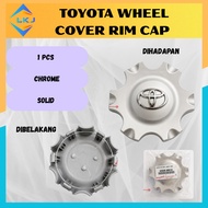 1/4 Pcs Toyota Fortuner 2005-2012 alloy wheel cover (4260B-0K020) Silver Center Caps Car Wheel Hub C
