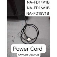 Panasonic Original Power Cord Unit For Washing Machine Model NA-FD16V1BRT
