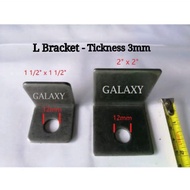 Angle L Bracket Welding / Besi Angle L Bracket Welding / L Angle Bracket Welding / Mild Steel Angle 