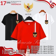 MERAH T Shirt Eightty T-shirts 17 August 2025 Tshirt Tops for Adult Men Augustan T-shirts Unisex Hut