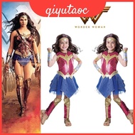 Woman Wonder Halloween Costume For Children Vivid And Experience Role-playing Restored