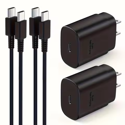 For Samsung Quick Charger Type C, Type C Wall Charger 4ft Cable Fast 25W Charging Galaxy S23 Ultra/S